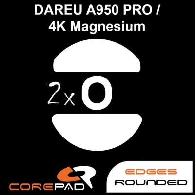 Hyperglides Hypergleits Hypergleids Corepad Skatez PRO Dareu A950 PRO 4K Magnesium